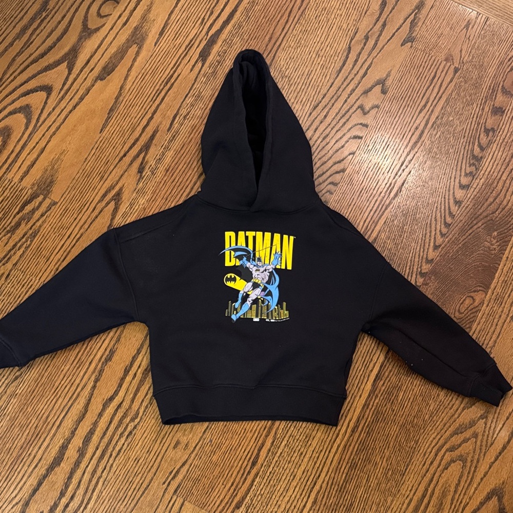 Kith x Batman classic Kids Black Hoodie